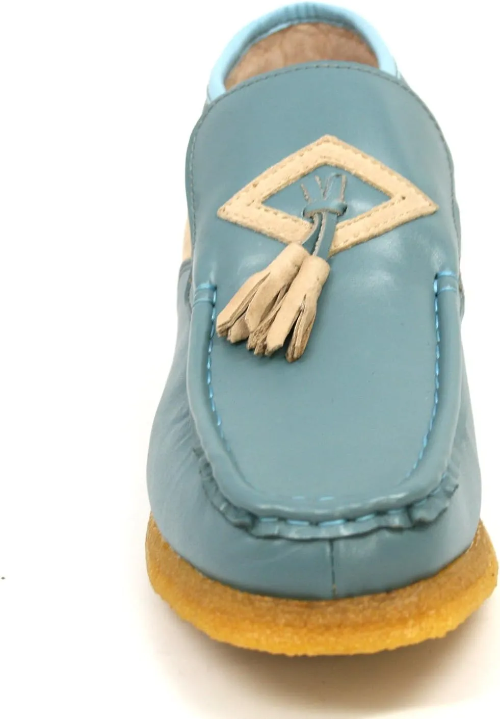 British Collection Men's Palace Three Quarters Slip on Leather Shoes