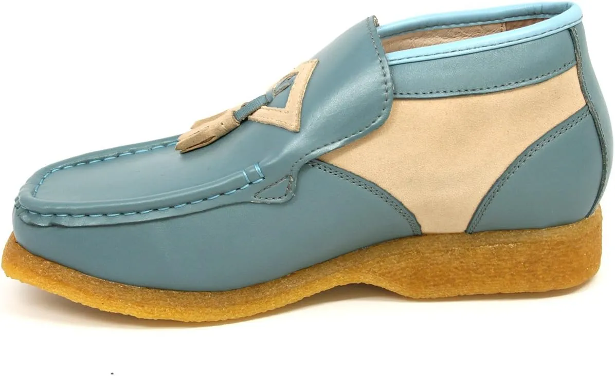 British Collection Men's Palace Three Quarters Slip on Leather Shoes