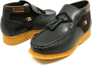 British Collection Men's Palace Three Quarters Slip on Leather Shoes