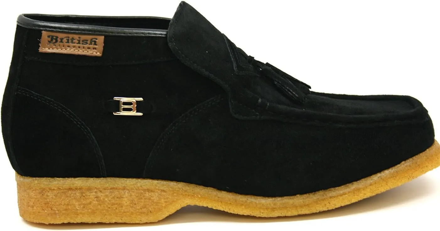British Collection Men's Palace Three Quarters Slip on Leather Shoes