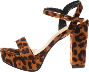 Chunky Platform Heels for Women High Block Heel Sandals Open Toe Heels Slingback Pumps Shoes Summer Chunky Sandals