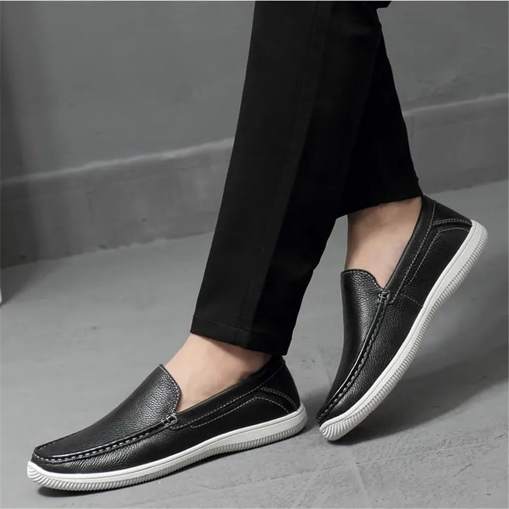 CSCDD Casual Mens Shoes Leather Slip On Shoes Men Loafers Driving