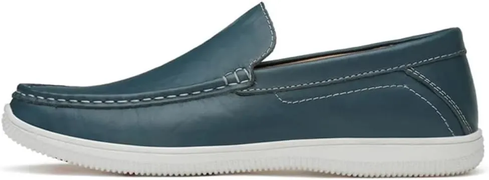 CSCDD Casual Mens Shoes Leather Slip On Shoes Men Loafers Driving
