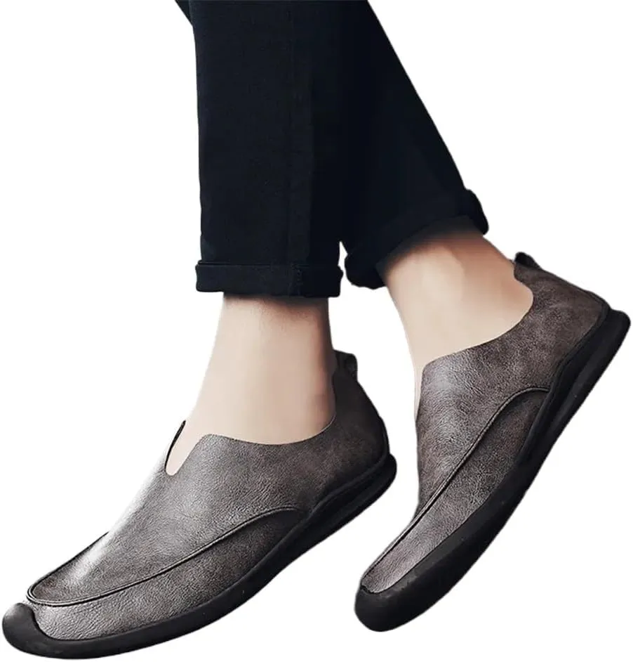 CSCDD Genuine Leather Men Shoes Casual Slip On Formal Loafers Men Moccasins Male Driving Shoes Loafers