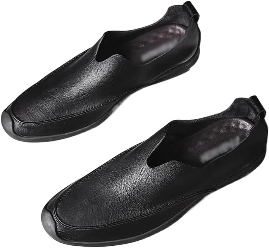 CSCDD Genuine Leather Men Shoes Casual Slip On Formal Loafers Men Moccasins Male Driving Shoes Loafers