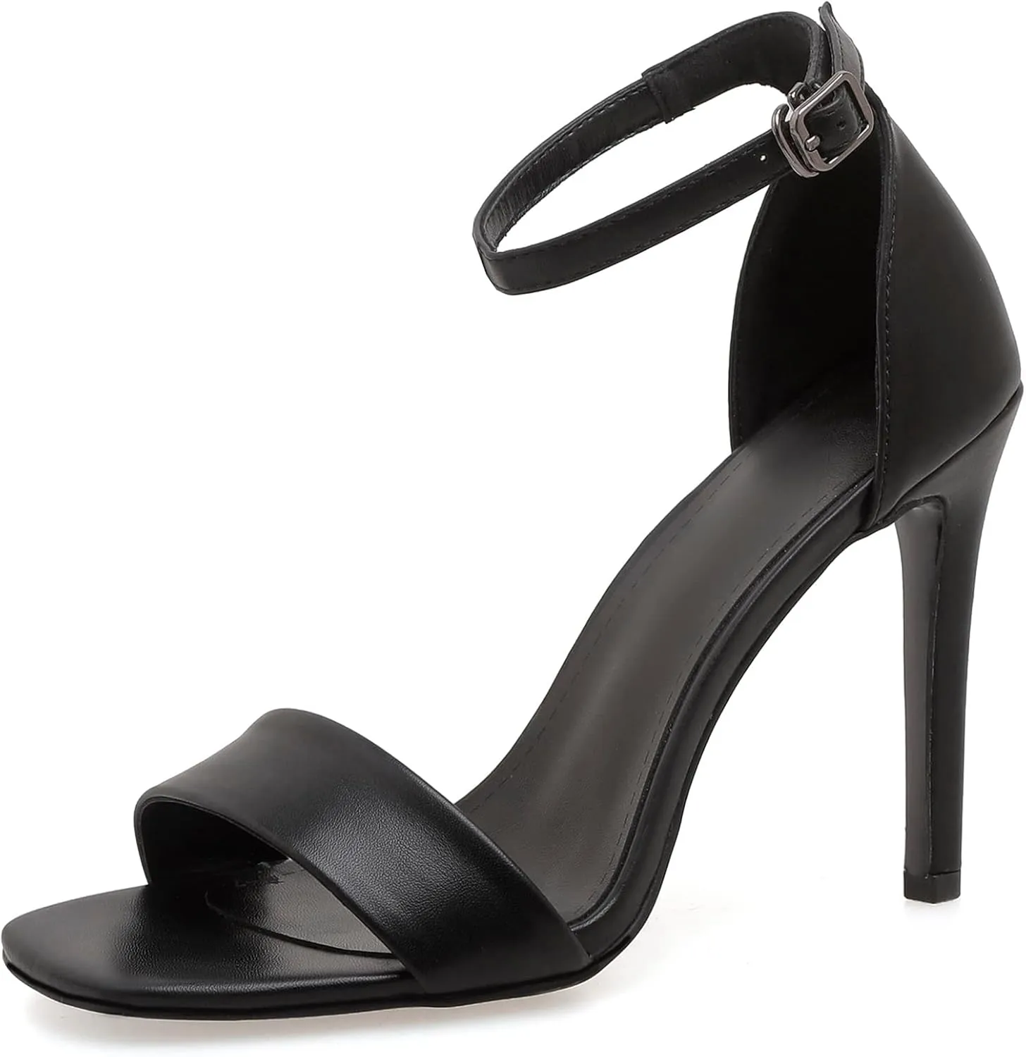 Gicoiz Stiletto Heels Bride Wedding Ankle Strap Sandals