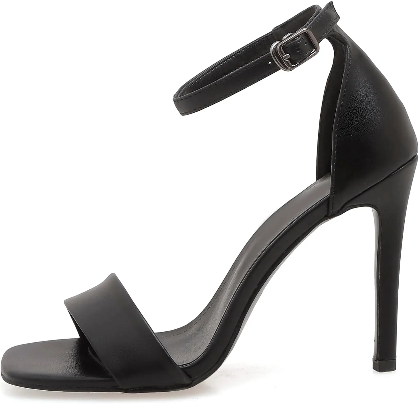 Gicoiz Stiletto Heels Bride Wedding Ankle Strap Sandals
