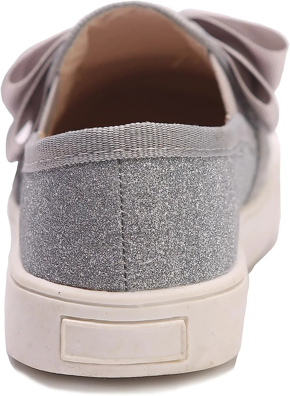 Kids Girls Fashion Sneaker Casual Slip-On Glitter Loafer Tennis Shoes