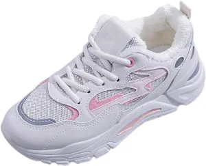 Ladies Breathable Non Slip Walking Shoes Casual Simple Comfortable Lighweight Sneakers Low Top Soft Sole Solid Color Outdoor Sports Shoes for Women