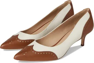 Lauren Ralph Lauren Women's Adrienne Leather Wingtip Pumps