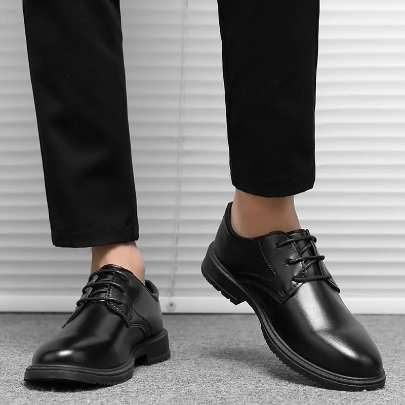 Men's Dress Shoes, Patent Leather Brogue Shoes for Male Formal Wedding Party Office Shoes Men Oxfords Business Shoes Moccasins Shoe