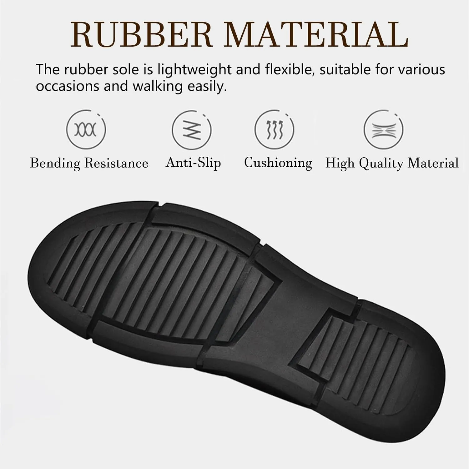 Men's Genuine Leather Slip On Casual Loafers Comfortable Soft Sole Lightweight Non-Slip Driving Walking Shoes Mocasines