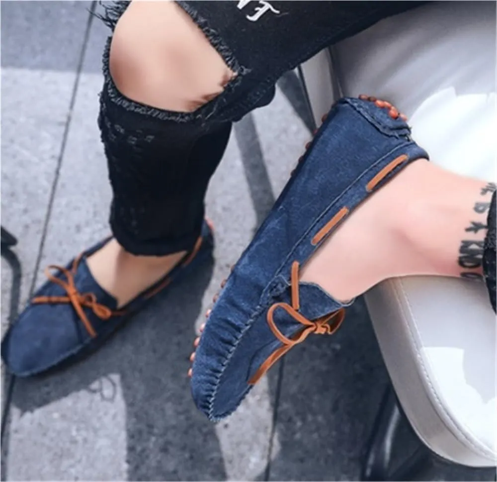 Mens Loafers Shoes Breathable Suede Vamp Slip On Comfortable Driving Style Casual Events Business Outdoors Wedding Flat Heel