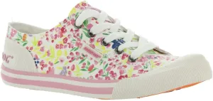 Rocket Dog Jazzin Women's Oxford 6 B(M) US White-Multi-Floral