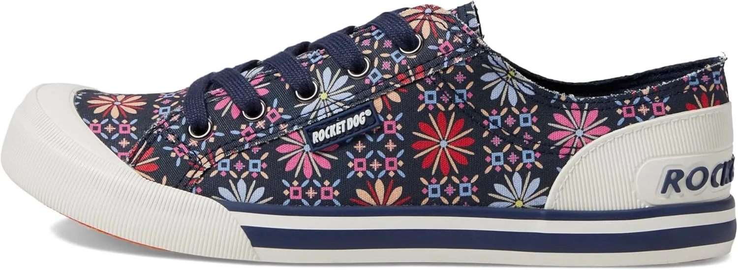 Rocket Dog Women's Jazzin Eden Stripe Cotton Walking Shoe