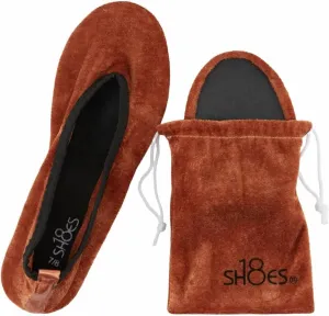 Shoes 18 Women's Foldable Portable Travel Ballet Flat Shoes w/Matching Carrying Case