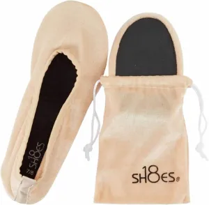 Shoes 18 Women's Foldable Portable Travel Ballet Flat Shoes w/Matching Carrying Case