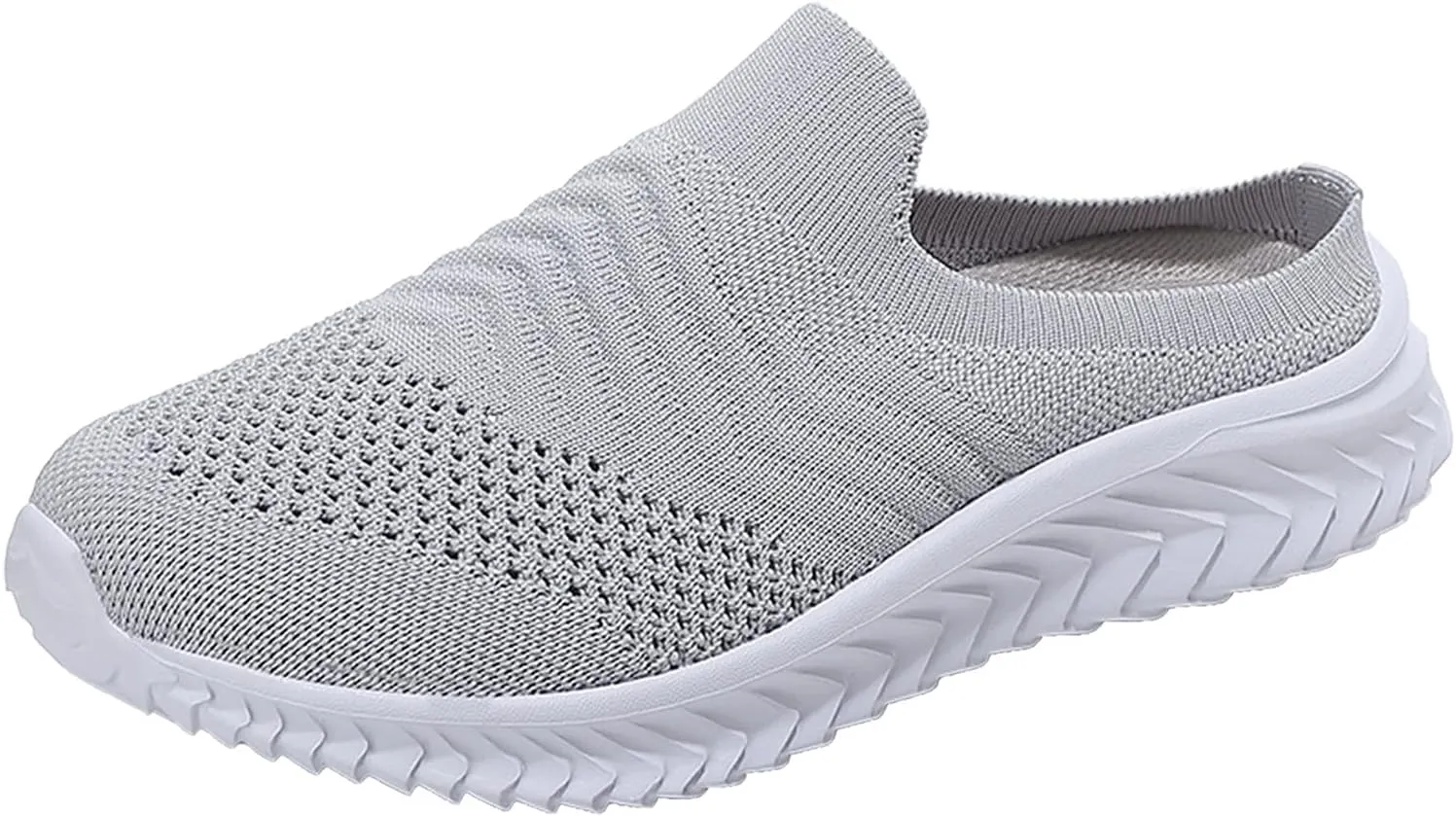 Women's Backless Walking Sneakers Summer Slip-on Womens Tennis Shoes Jogging Casual Shoes for Fall Fashion Sneakers White Tennis Shoe Trainers Shoe