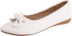 Women's Ballet Flats Business Office Work Dress Shoes Comfortable Dressy Flats for Women