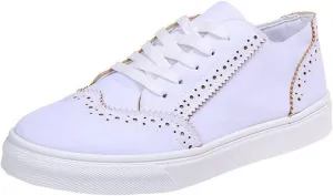Women's Canvas Casual Shoes Slip On Lace Up Slip On Cushioned Footbed Jogging Tennis Sneakers Breathable Comfy Lightweight Walking Soft Platform Shoe for Gym Travel Daily Wear