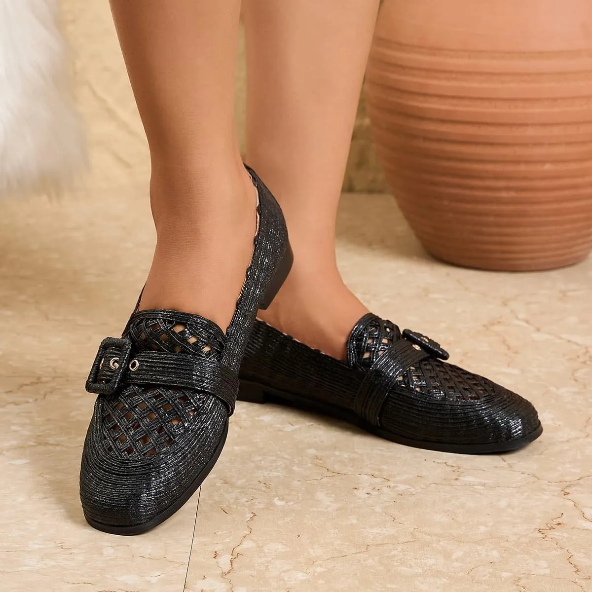 Women's Loafer Ballet Flats Casual Comfortable Business Office Dressy Mary Jane Flats Shoes for Women