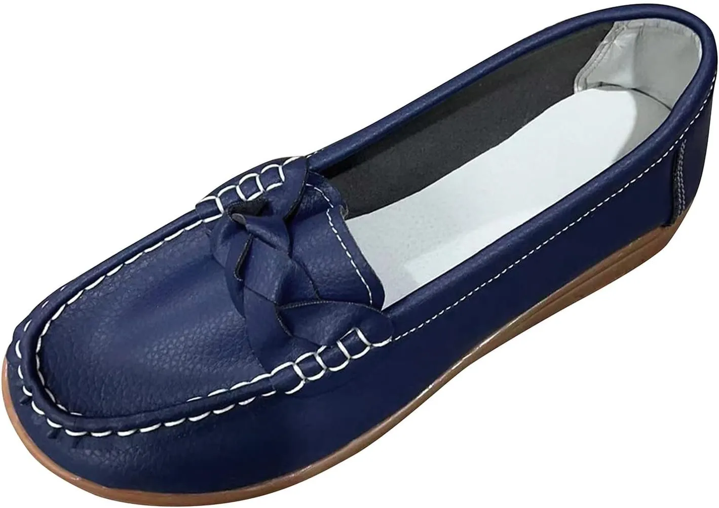 Women’s Loafer Comfortable Office Shoes Dressy Flat Shoes Slip On Shoes Business Shoes Comfy Casual Loafer Work Shoes