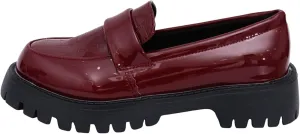 Women's Loafers, Hands Free Slip-on Chunky Lug Sole Dressy Shoes Wide Width Comfortable Casual Boat Shoe Ladies Cushioned Footbed Lightweight Jogging Comfy Walking Footwear for Daily Wear