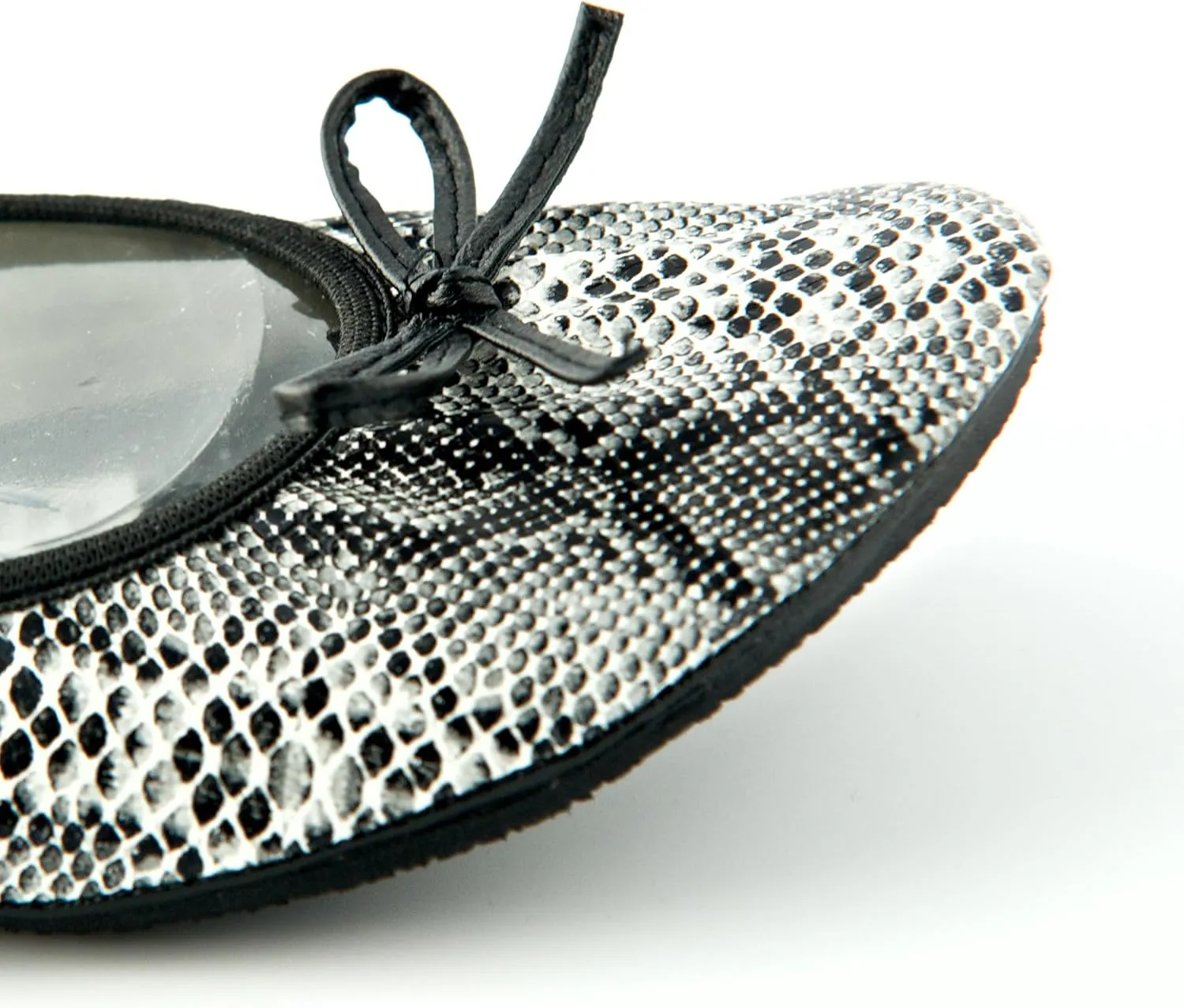 Women's Patent Style Foldable Portable Ballet Flats Shoes - Travel Wedding Foldup Slip On in a Carry Pouch